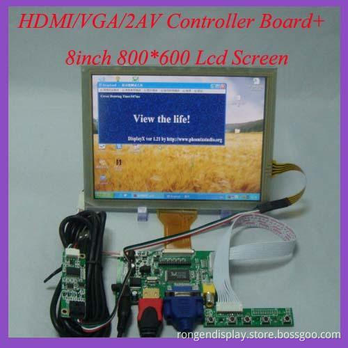 8inch High Quality LCD Screen with Touch Panel